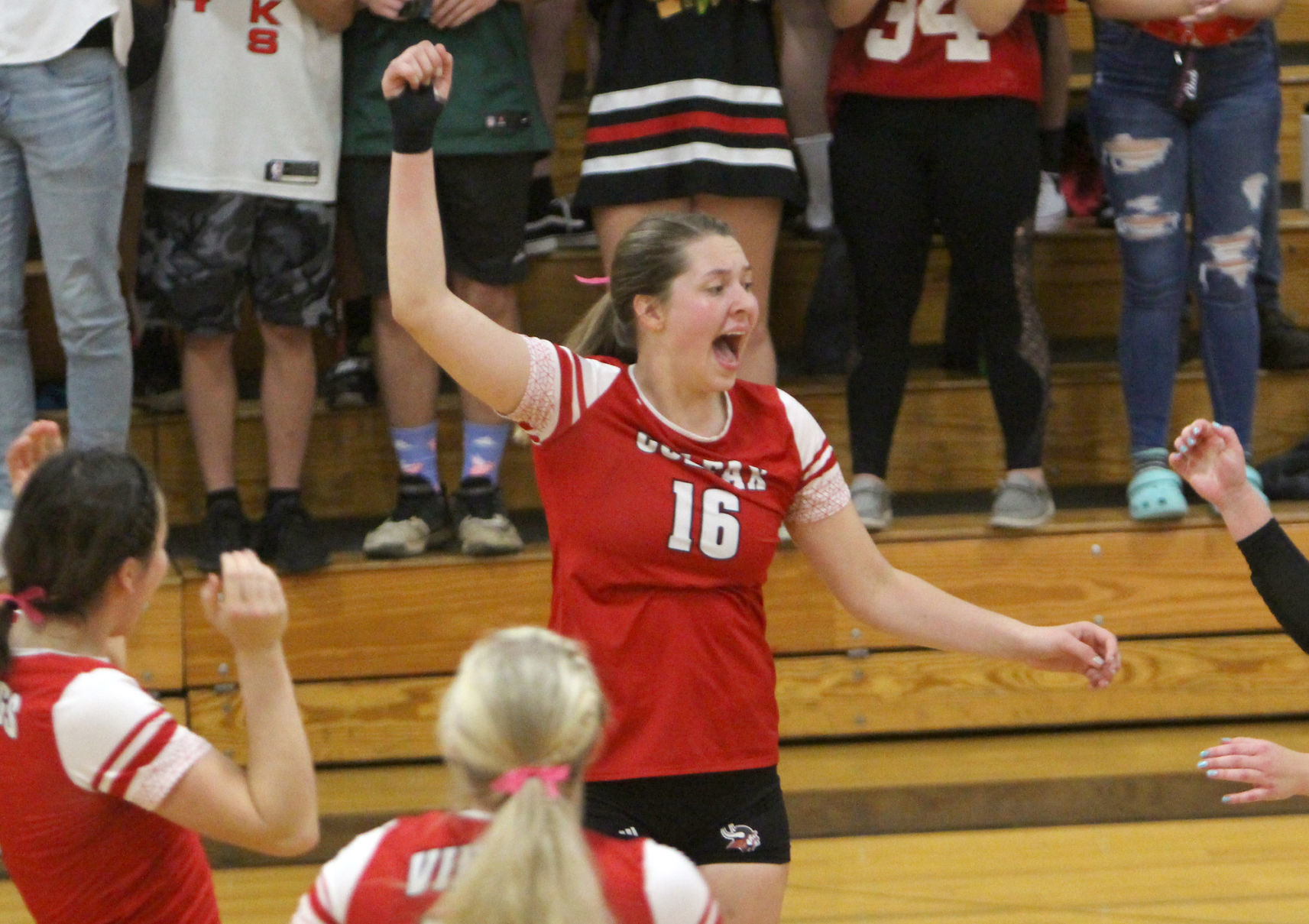 Colfax at Bloomer volleyball 10-8-19